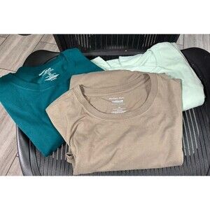 New Lot Of 3 Member Mark Crew Neck Short Sleeve Shirts Size 3XL